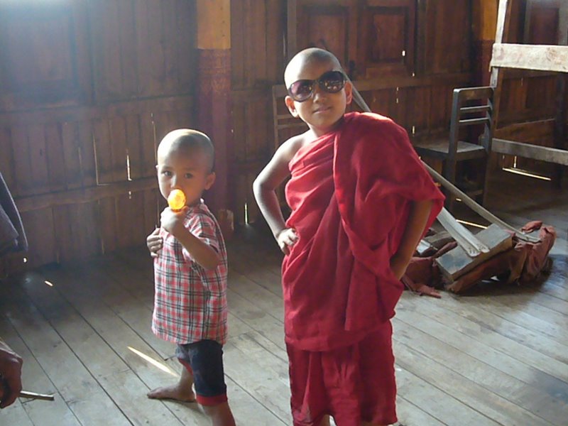 Teaching the kids to use a gun is very much in keeping with buddhism.